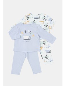 Set 2 pijamale TEX bebe 6/36 luni 9 luni