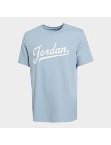 Jordan Tricou M J Jumpman Emb Ss Crew Bărbați Îmbrăcăminte Tricouri FN5958-436 Albastru