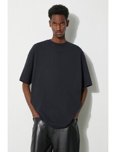 A-COLD-WALL* tricou din bumbac Essential T-Shirt bărbați, culoarea negru, cu imprimeu, ACWMTS177