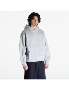Hanorac pentru bărbați Nike Solo Swoosh Fleece Thermal Pullover Hoodie Dk Grey Heather/ White