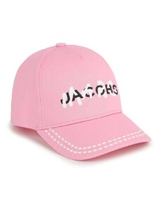 Marc Jacobs șapcă din bumbac pentru copii culoarea roz, cu imprimeu