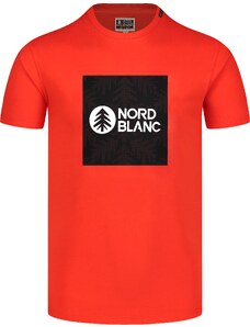 Nordblanc Tricou portocaliu pentru bărbați SQUARED