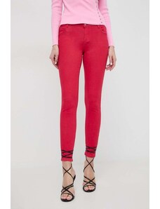 Morgan jeansi femei, culoarea rosu