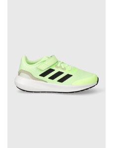 adidas sneakers pentru copii RUNFALCON 3.0 EL K culoarea verde