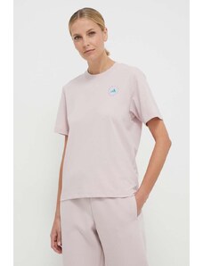 adidas by Stella McCartney tricou femei, culoarea roz IT8298