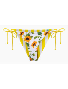 Chiloți veseli pentru costume de baie pentru femei Dedoles Radiant Sunflower (D-W-SCL-S-BBT-C-1264) XS