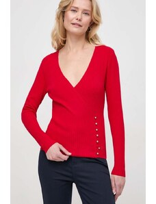 Morgan pulover femei, culoarea rosu, light