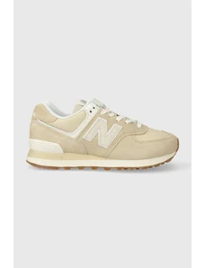 New Balance sneakers 574 culoarea bej, WL574QB2