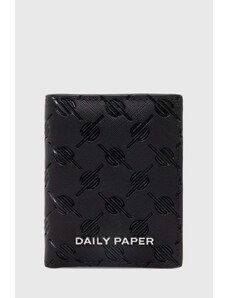 Daily Paper portofel Kidis Monogram Wallet culoarea negru, 2321157