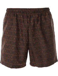 Moschino Pantaloni Scurți de Baie pentru Bărbați, Maro, Poliamidă, 2024, L M S XL