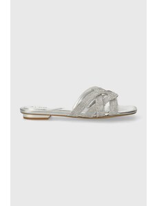 Aldo papuci Corally femei, culoarea argintiu, 13738061.Corally