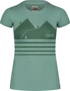 Nordblanc Tricou verde pentru femei DESIGN