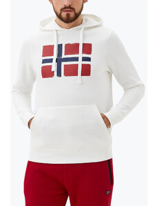 Norway Hanorac barbati cu imprimeu cu logo alb