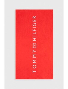 Tommy Hilfiger prosop din bumbac culoarea roșu UU0UU00074