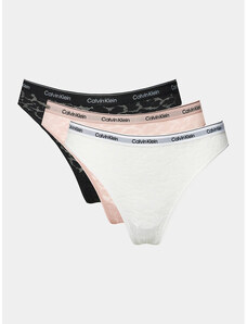 Set 3 perechi de chiloți brazilieni Calvin Klein Underwear