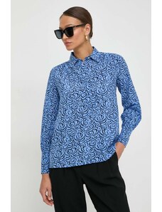 Marella bluză de mătase cu model 2413110000000