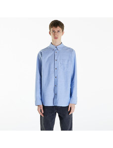 Bluză pentru bărbați Nike Life Oxford Buttondown Long Sleeve Shirt White/ Game Royal/ Football Grey