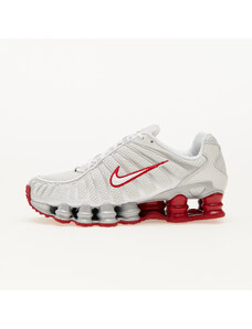 Adidași pentru femei Nike W Shox Tl Platinum Tint/ White-Gym Red