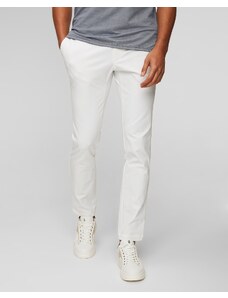 Pantaloni pentru bărbați Alberto Ian-Bsgt-3xDRY Cooler - alb