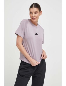 adidas tricou Z.N.E femei, culoarea roz IP1553