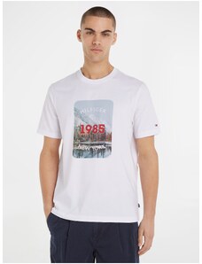 Tommy Hilfiger Landscape White T-Shirt - Men's