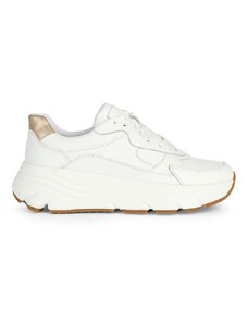 Geox sneakers din piele D DIAMANTA culoarea alb, D45UFB 085NF C1327