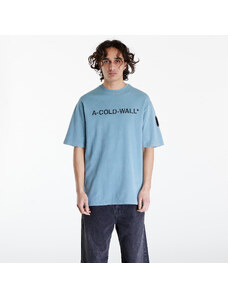 Tricou pentru bărbați A-COLD-WALL* Overdye Logo T-Shirt Faded Teal