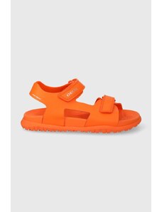 Geox sandale copii SANDAL FUSBETTO culoarea portocaliu