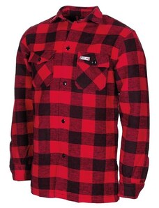 Fox Outdoor Fox în aer liber tricou lumberjack, roșu și negru