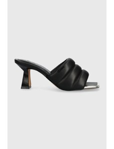 DKNY Crocs sneakers KADY femei, culoarea negru, cu toc cui K1462882