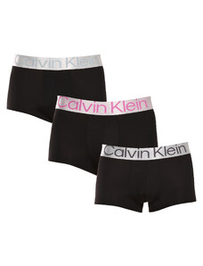 3PACK boxeri bărbați Calvin Klein negri (NB3074A-MHQ) S