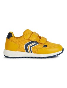 Geox sneakers pentru copii ALBEN culoarea galben