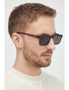 Tommy Hilfiger ochelari de soare barbati, culoarea gri