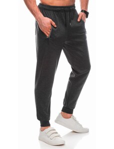 EDOTI Men's sweatpants P1434 - dark grey