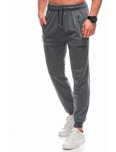 EDOTI Men's sweatpants P1434 - grey