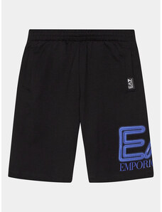 Pantalon scurți din material EA7 Emporio Armani
