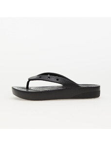 Adidași slip-on pentru femei Crocs Classic Platform Flip W Black
