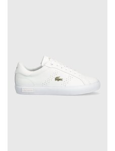 Lacoste sneakers din piele Powercourt 2.0 Leather culoarea alb, 47SFA0072