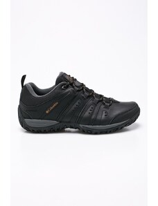 Columbia pantofi Woodburn II bărbați, culoarea negru 1553001