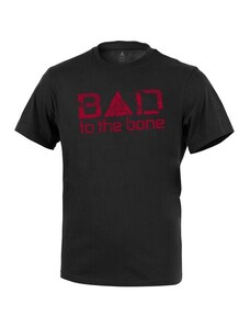 Direct Action Tricou "Bad to the Bone" - negru
