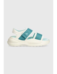 adidas sandale copii MEHANA SANDAL KIDS culoarea turcoaz