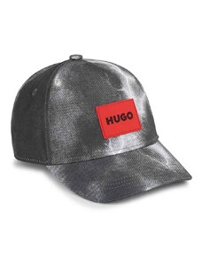 HUGO șapcă de baseball pentru copii culoarea negru, cu imprimeu
