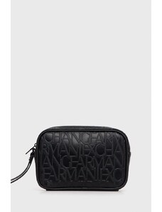 Armani Exchange portfard culoarea negru