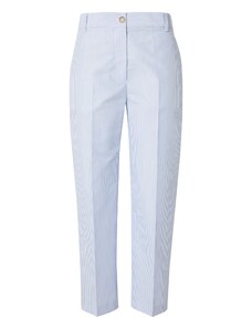 TOMMY HILFIGER Pantaloni cu dungă albastru deschis / alb