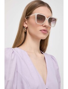 DSQUARED2 ochelari de soare femei, culoarea alb