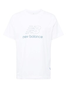 new balance Tricou albastru / alb