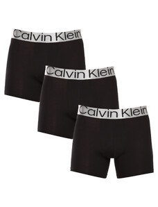 3PACK boxeri bărbați Calvin Klein negri (NB3131A-7V1) S