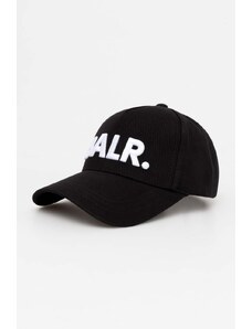 BALR șapcă de baseball din bumbac culoarea negru, cu imprimeu