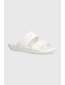 Crocs papuci Classic Sandal culoarea alb 206761