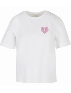 Miss Tee / Heart Cage Rose Tee white